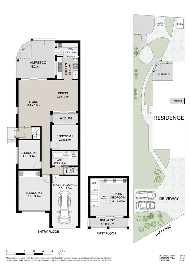 Floorplan of Homely semi-detached listing, 1/86 The Corso, Gorokan NSW 2263