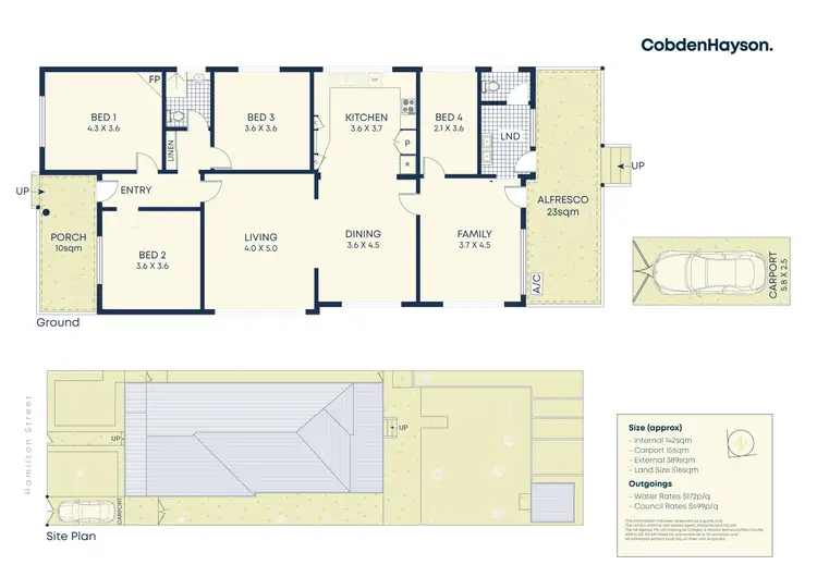 Floorplan of Homely house listing, 22 Hamilton Street, Bardwell Valley NSW 2207