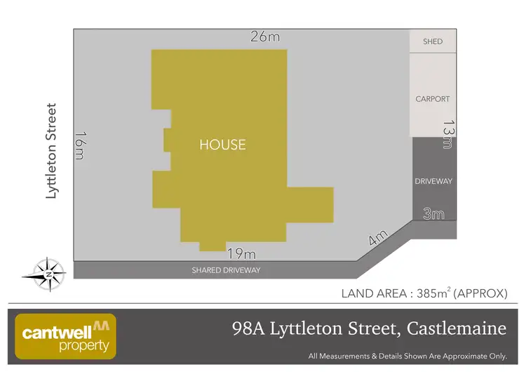 Floorplan of Homely house listing, 98a Lyttleton Street, Castlemaine VIC 3450