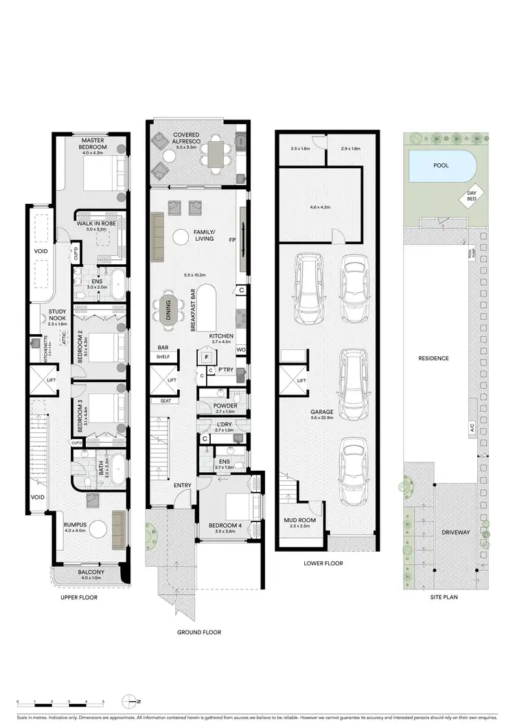 Floorplan of Homely semi-detached listing, 29a Arthur Street, Rodd Point NSW 2046