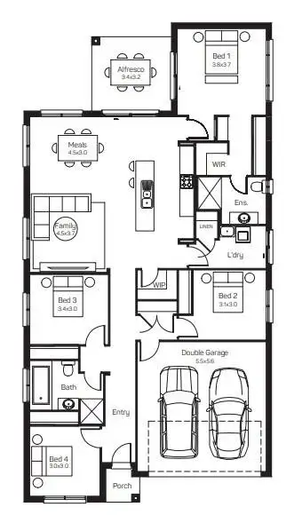 Floorplan of Homely house listing, Address available on request