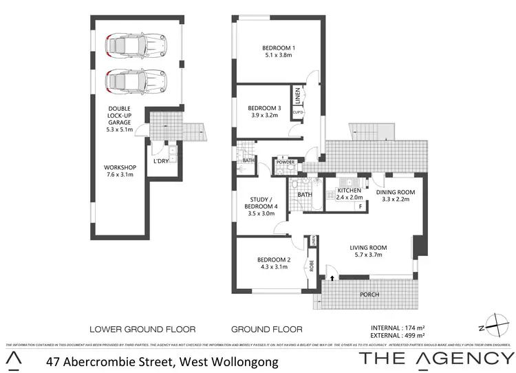 Floorplan of Homely house listing, 47 Abercrombie Street, West Wollongong NSW 2500