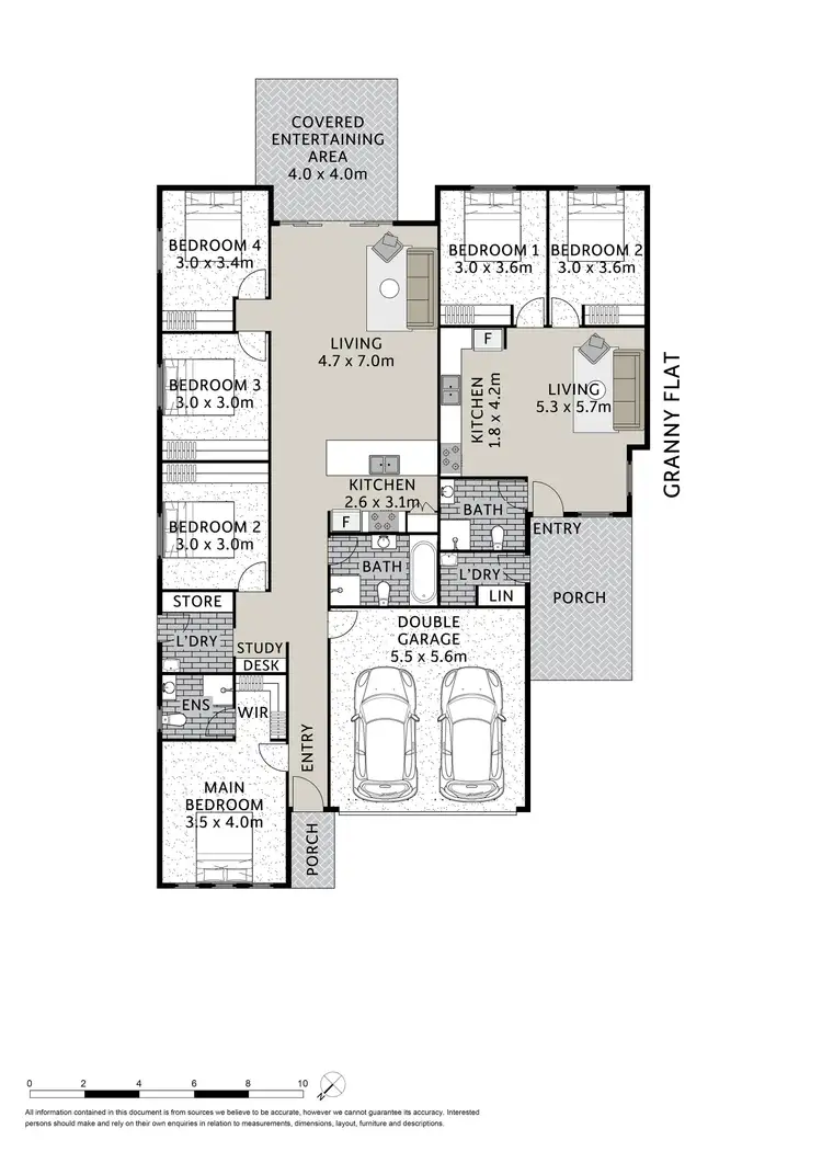 Floorplan of Homely house listing, 4A-4B Oates Street, Spring Farm NSW 2570