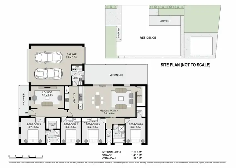 Floorplan of Homely house listing, 74 Greene Street, Huntly VIC 3551