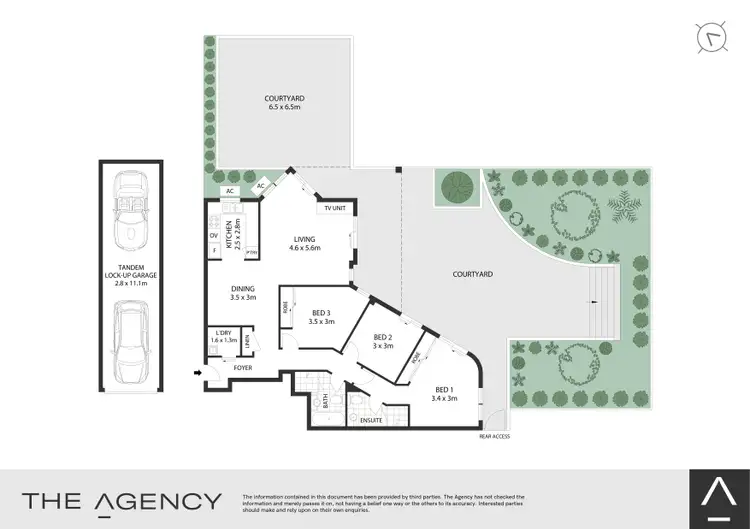Floorplan of Homely apartment listing, 2/1 Harbourview Crescent, Abbotsford NSW 2046