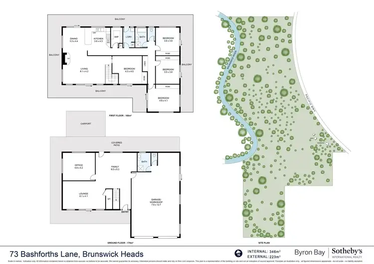 Floorplan of Homely rural property listing, 73 Bashforths Lane, Brunswick Heads NSW 2483