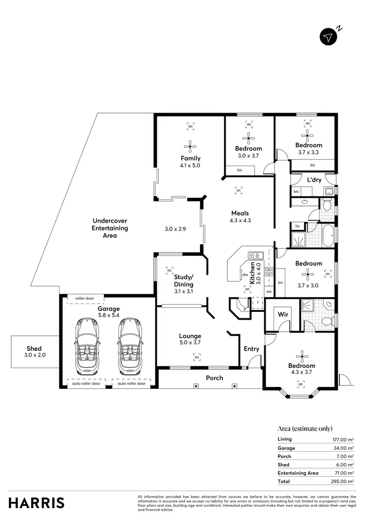Floorplan of Homely house listing, 2 Manoora Drive, Hallett Cove SA 5158