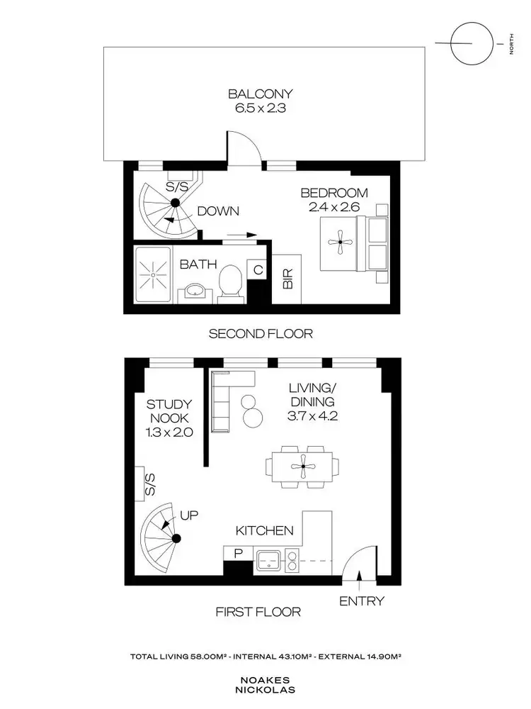 Floorplan of Homely apartment listing, 713/160 Rundle Mall, Adelaide SA 5000