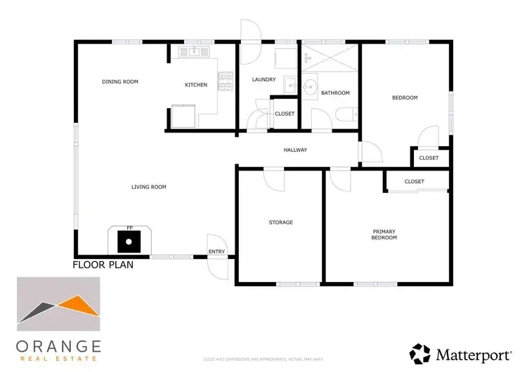 Floorplan of Homely house listing, 22 Jubilee Avenue, Orange NSW 2800