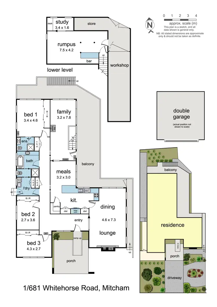 Floorplan of Homely house listing, 1/681 Whitehorse Road, Mitcham VIC 3132