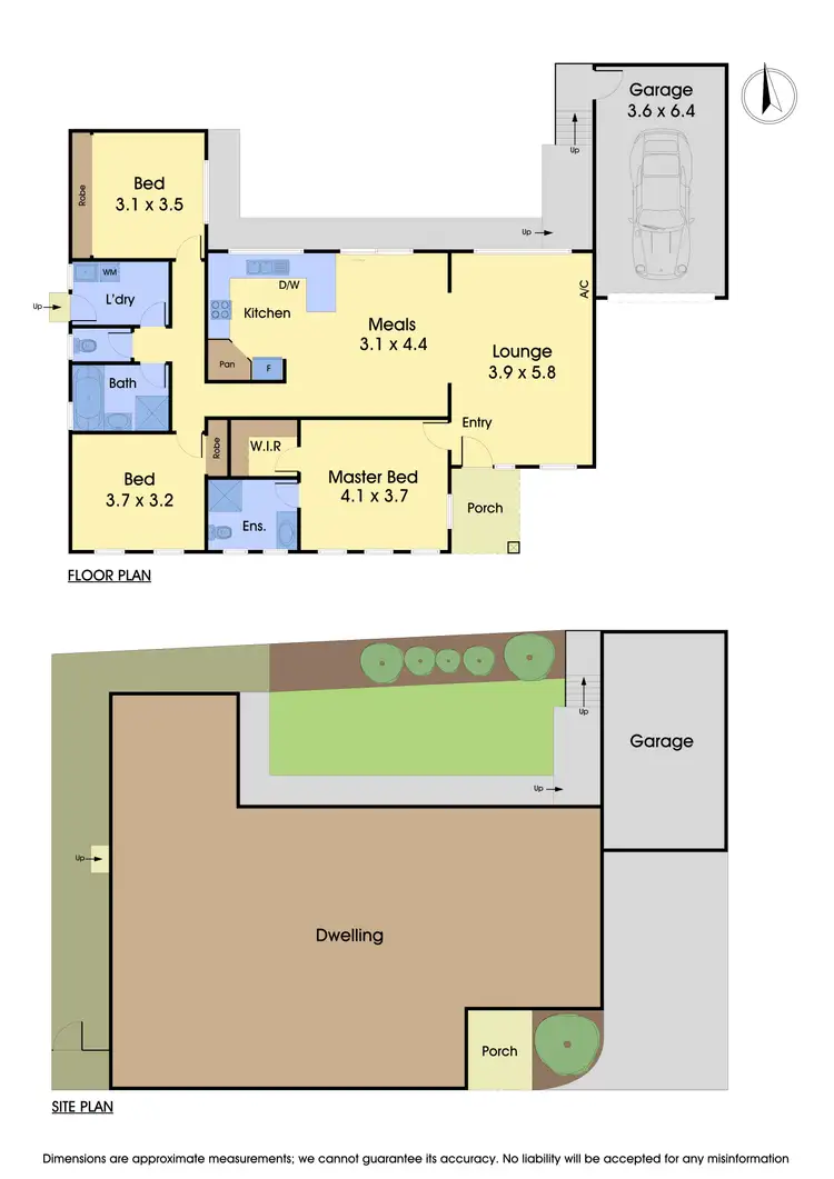 Floorplan of Homely unit listing, 10/374 Gordons Road, South Morang VIC 3752