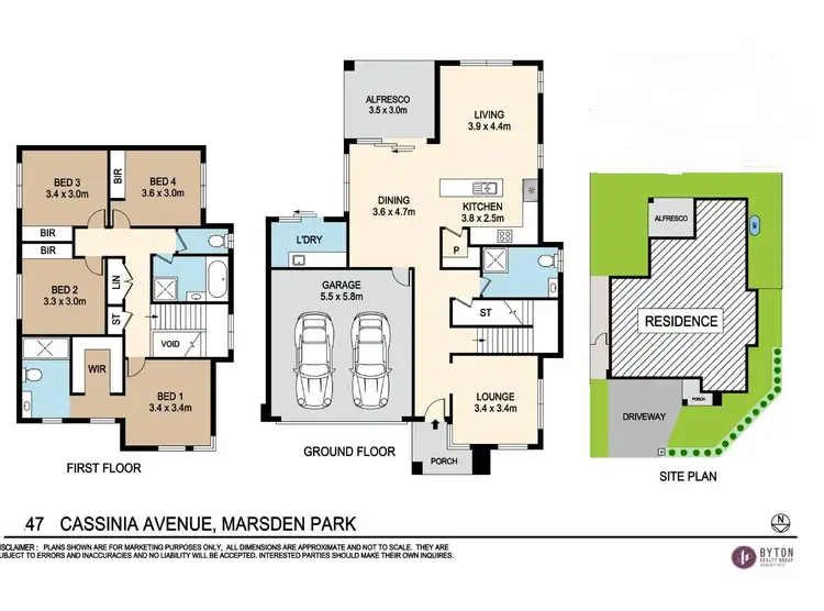 Floorplan of Homely house listing, 47 Cassinia Avenue, Marsden Park NSW 2765