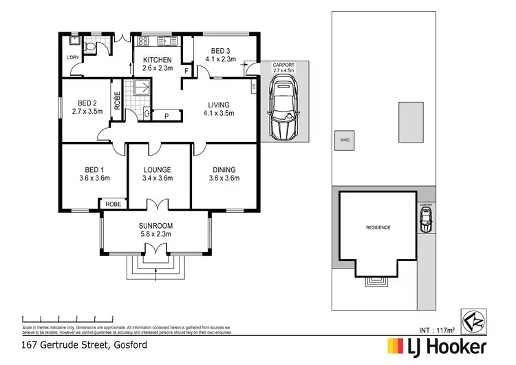 Floorplan of Homely house listing, 167 Gertrude Street, Gosford NSW 2250