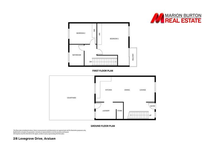 Floorplan of Homely unit listing, 2/8 Lovegrove Drive, Araluen NT 870