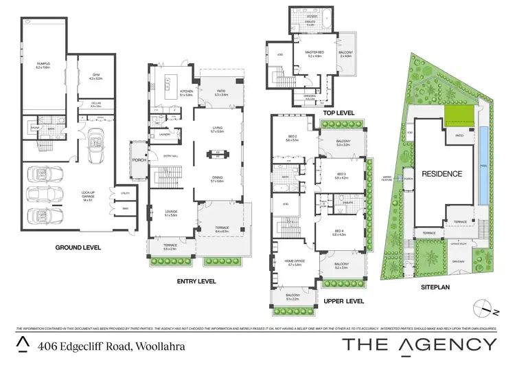 Floorplan of Homely house listing, 406 Edgecliff Road, Woollahra NSW 2025