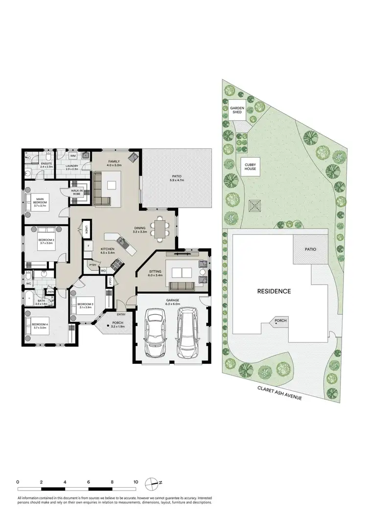 Floorplan of Homely house listing, 1 Claret Ash Avenue, Lithgow NSW 2790