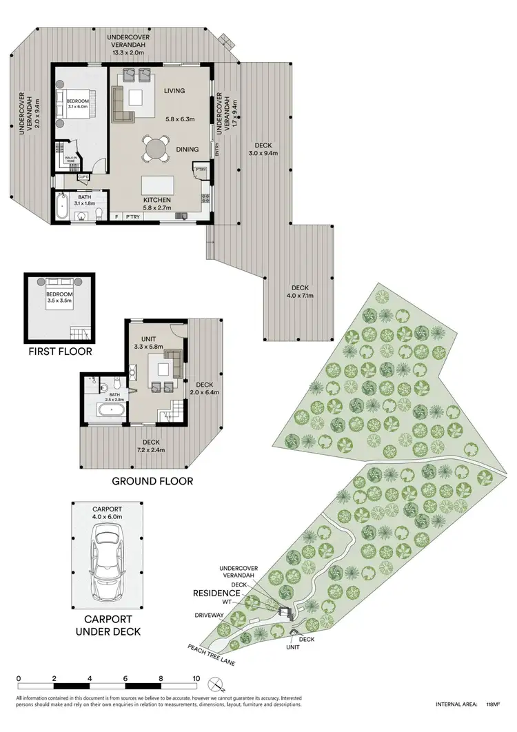 Floorplan of Homely rural property listing, 55 Peach Tree Lane, Mudgee NSW 2850