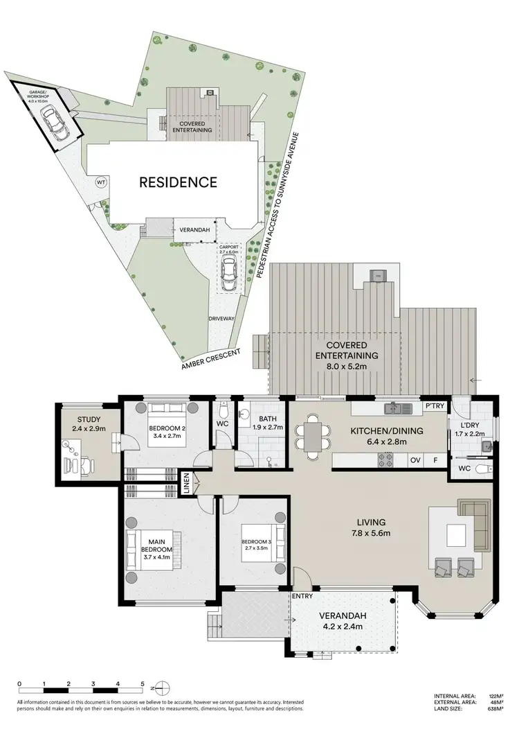 Floorplan of Homely house listing, 5 Amber Crescent, Point Clare NSW 2250