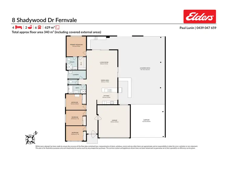 Floorplan of Homely house listing, 8 Shadywood Drive, Fernvale QLD 4306