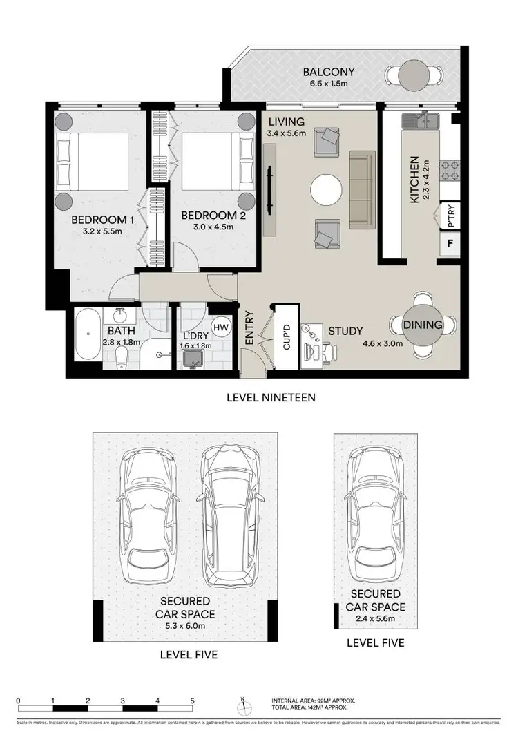Floorplan of Homely apartment listing, 19c/30-34 Churchill Avenue, Strathfield NSW 2135