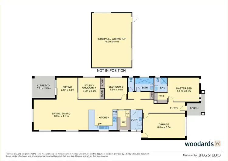 Floorplan of Homely house listing, 9 Summers Court, Lancefield VIC 3435