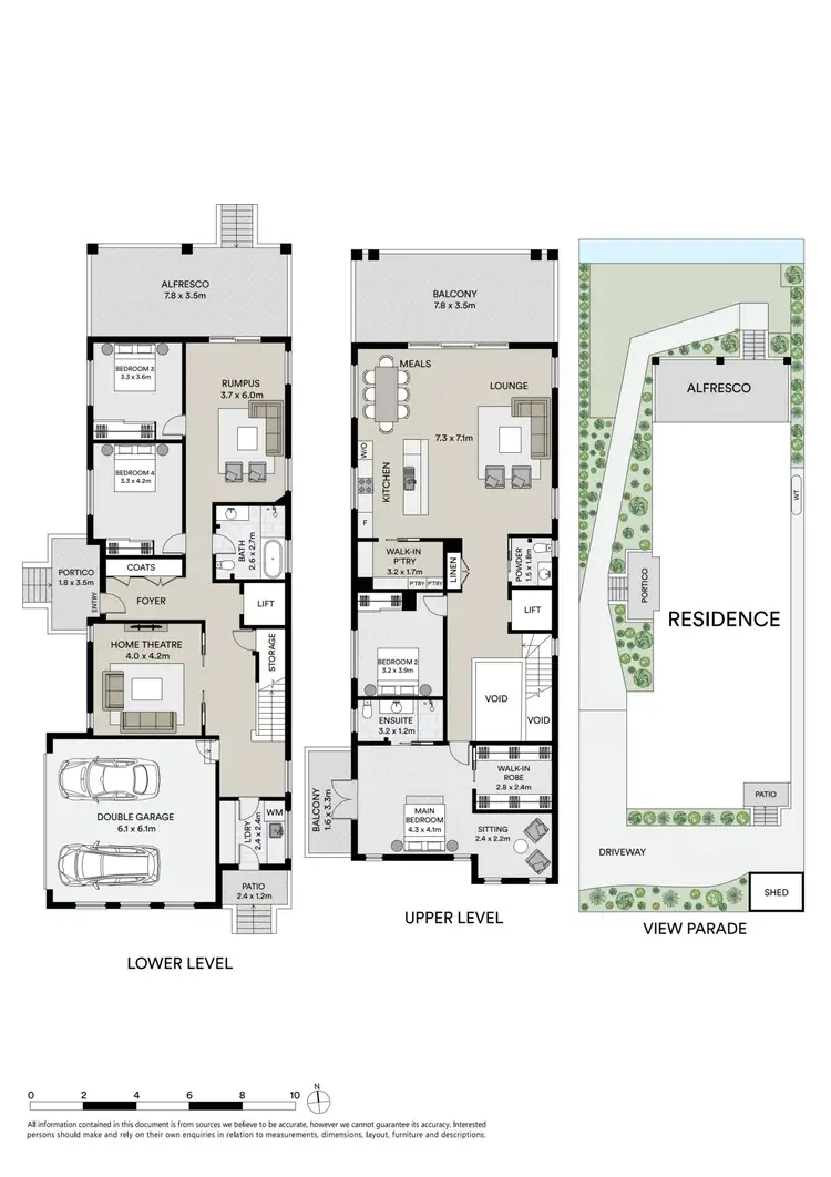 Floorplan of Homely house listing, 75 View Parade, Saratoga NSW 2251