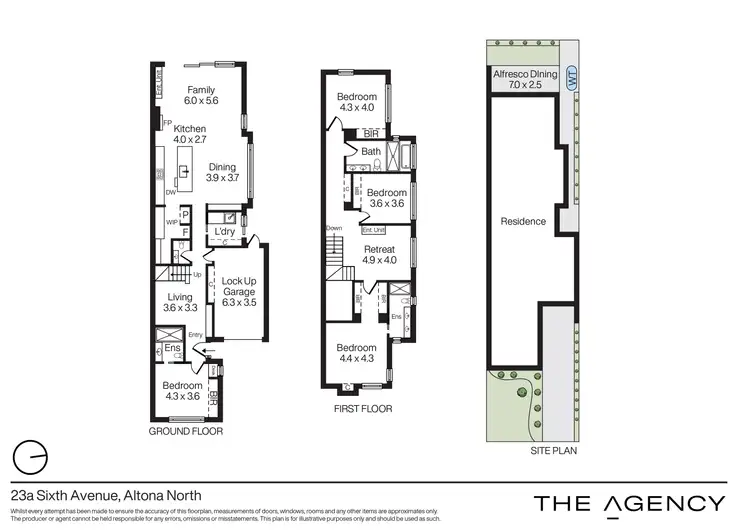 Floorplan of Homely house listing, 23a Sixth Avenue, Altona North VIC 3025