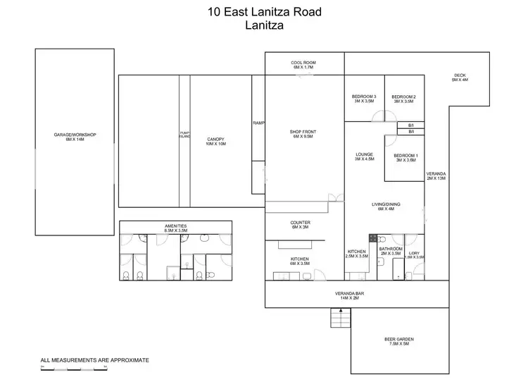 Floorplan of Homely house listing, 10 East Lanitza Road, Lanitza NSW 2460