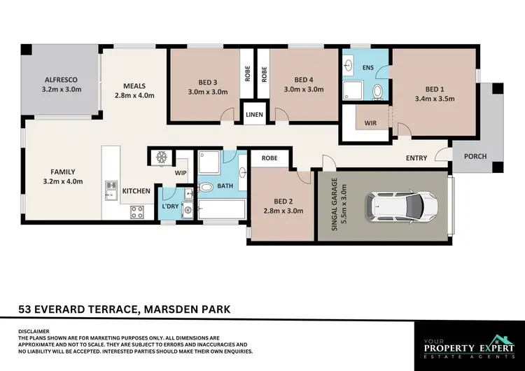 Floorplan of Homely house listing, 53 Everard Terrace, Marsden Park NSW 2765