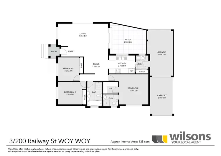 Floorplan of Homely villa listing, 3/200-202 Railway Street, Woy Woy NSW 2256
