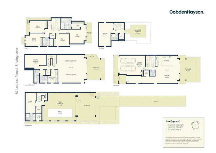 Floorplan of Homely house listing, 87 Louisa Road, Birchgrove NSW 2041