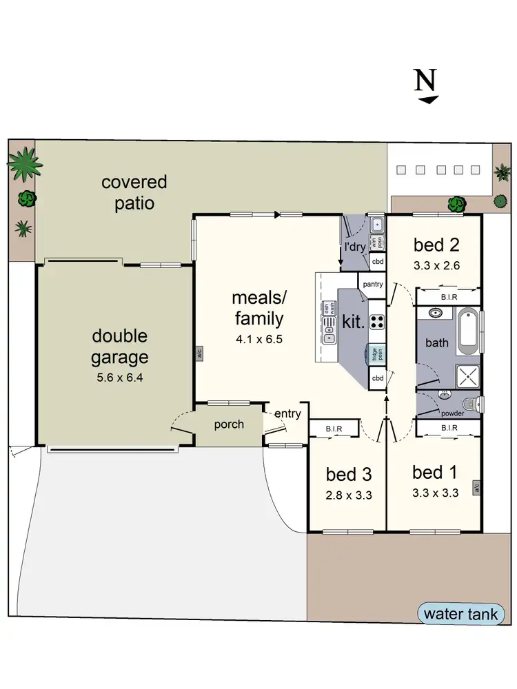 Floorplan of Homely house listing, 30A Morokai Grove, Lilydale VIC 3140