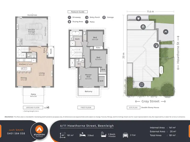 Floorplan of Homely house listing, 6/11 Hawthorne Street, Beenleigh QLD 4207