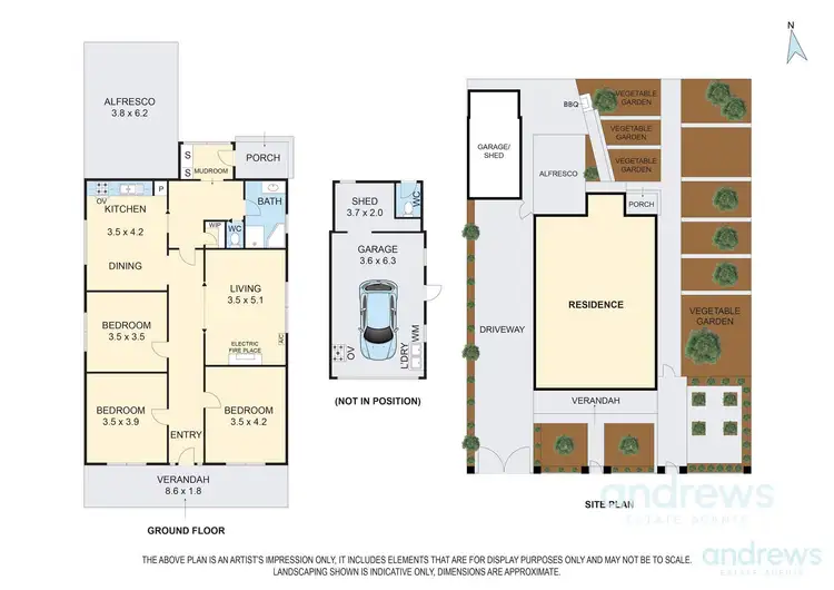 Floorplan of Homely house listing, 22 Catherine Street, Geelong West VIC 3218