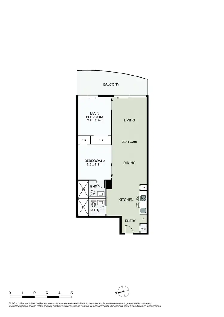 Floorplan of Homely apartment listing, 2512/555 Swanston Street, Carlton VIC 3053