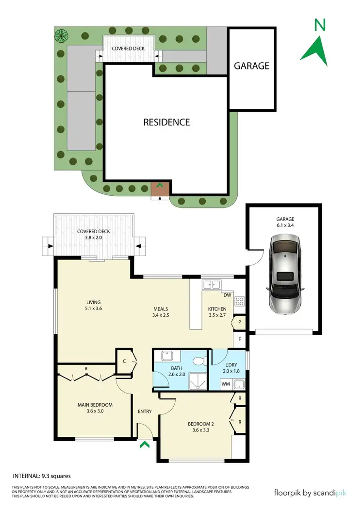 Floorplan of Homely unit listing, 1/69 Scoresby Road, Bayswater VIC 3153