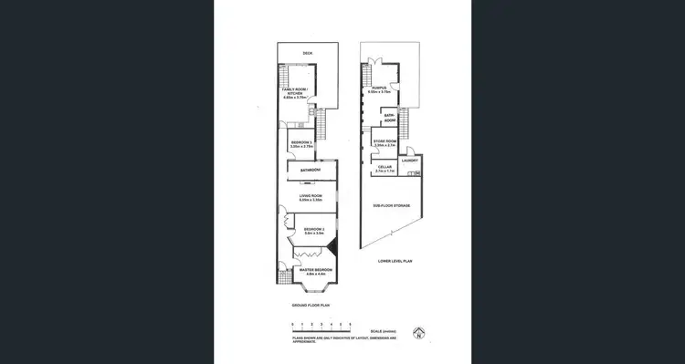 Floorplan of Homely semi-detached listing, 55 Dalton Road, Mosman NSW 2088