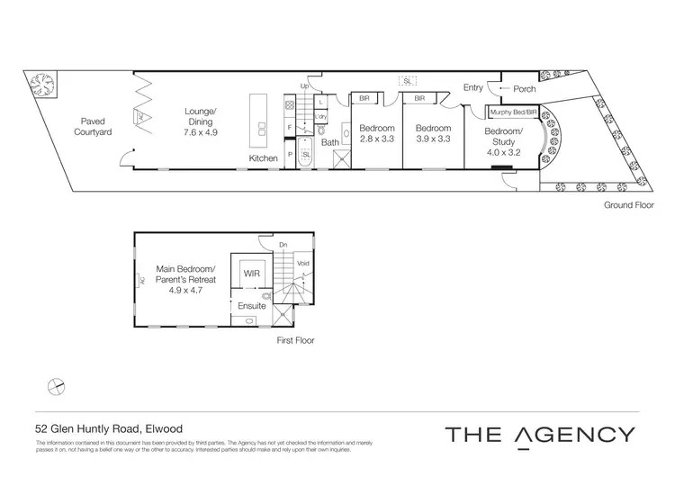 Floorplan of Homely house listing, 52 Glen Huntly Road, Elwood VIC 3184