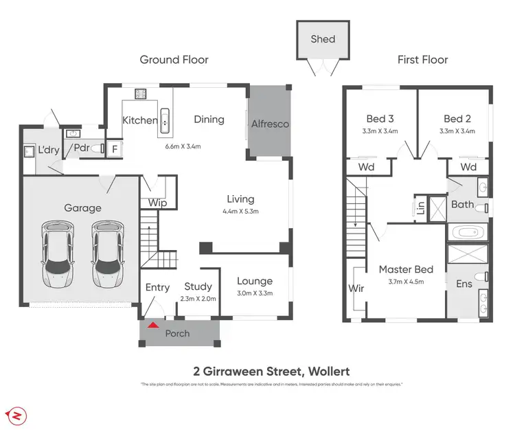 Floorplan of Homely house listing, 2 Girraween Street, Wollert VIC 3750