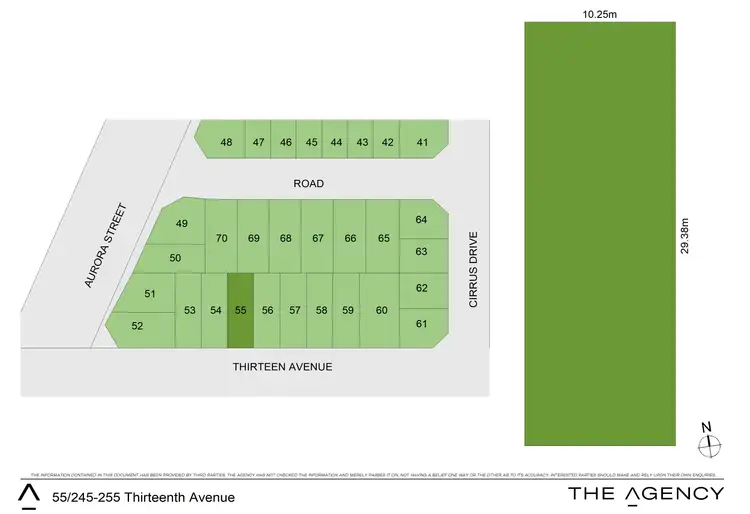 Floorplan of Homely land listing, LOT 55, 245-255 Thirteenth Avenue, Austral NSW 2179