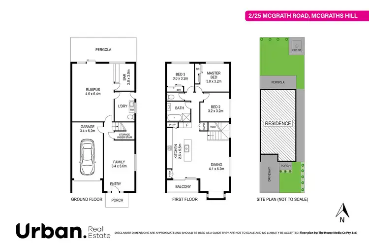 Floorplan of Homely semi-detached listing, 2/25 Mcgrath Road, Mcgraths Hill NSW 2756