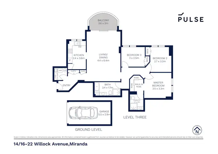 Floorplan of Homely unit listing, 14/16-22 Willock Avenue, Miranda NSW 2228