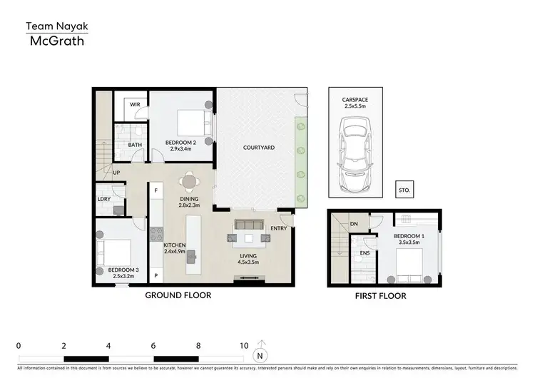 Floorplan of Homely townhouse listing, 8/27 Tungarra Road, Girraween NSW 2145