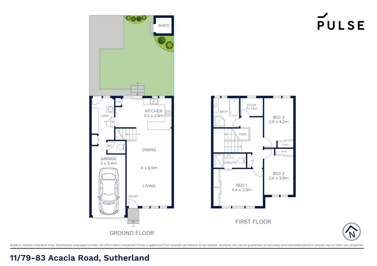 Floorplan of Homely apartment listing, 11/79-83 Acacia Road, Sutherland NSW 2232
