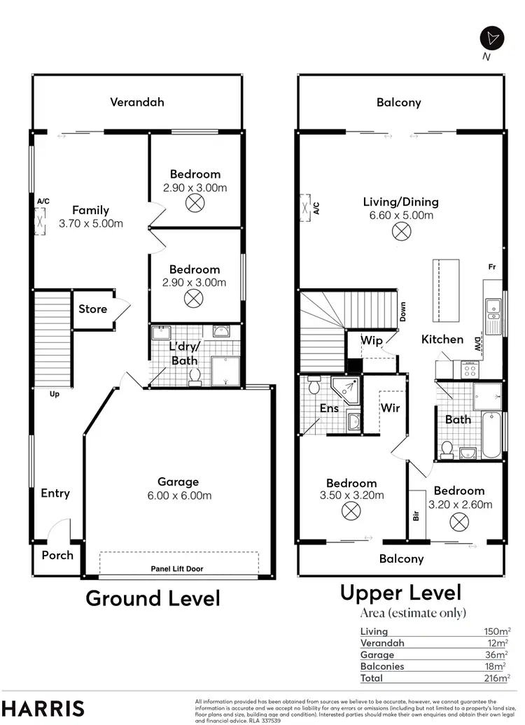 Floorplan of Homely townhouse listing, 70 Mentone Road, Hayborough SA 5211