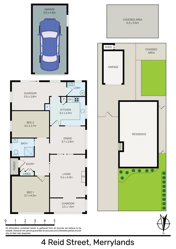 Floorplan of Homely house listing, 4 Reid Street, Merrylands NSW 2160