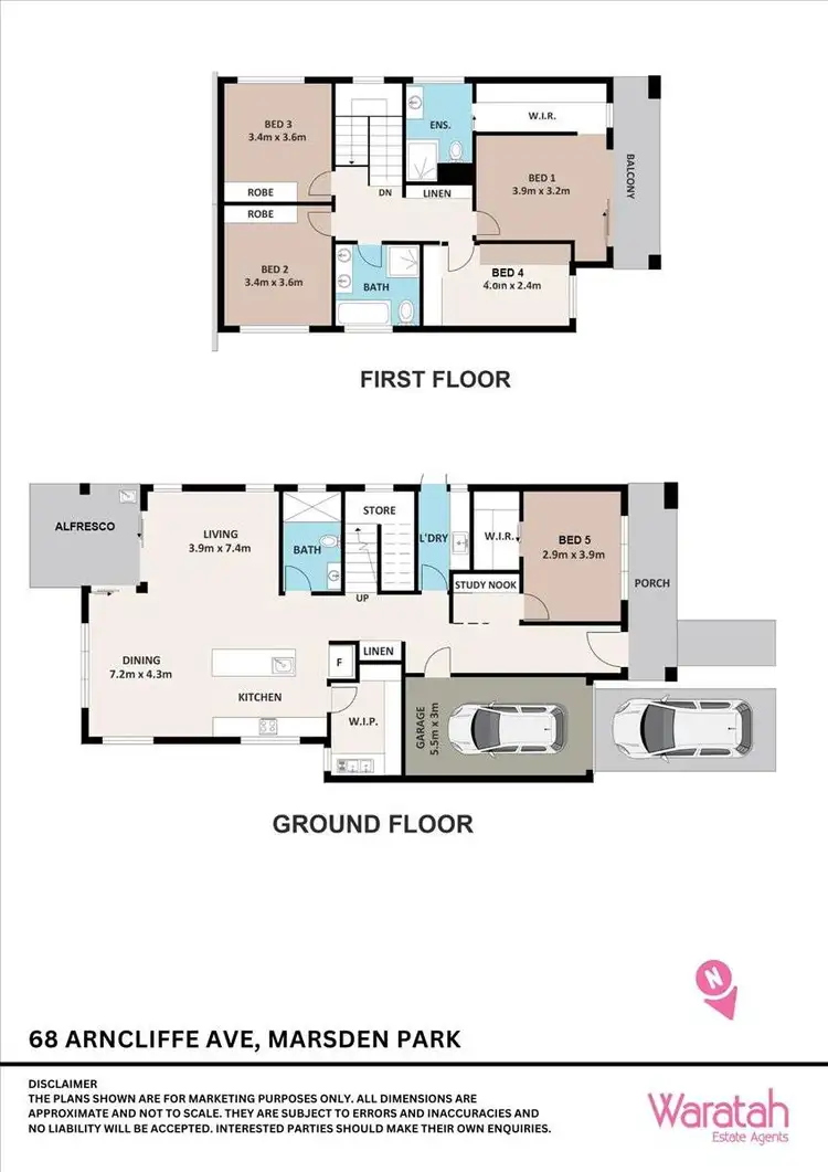 Floorplan of Homely house listing, 68 Arncliffe Avenue, Marsden Park NSW 2765