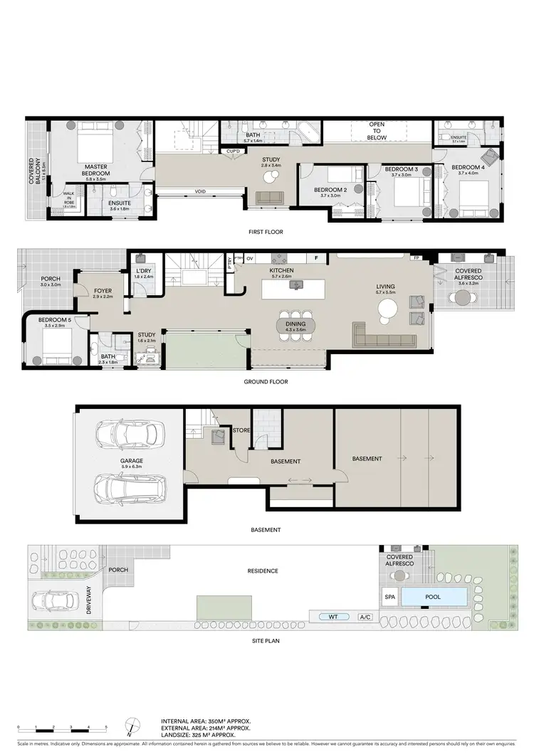 Floorplan of Homely semi-detached listing, 8A Tremere Street, Concord NSW 2137
