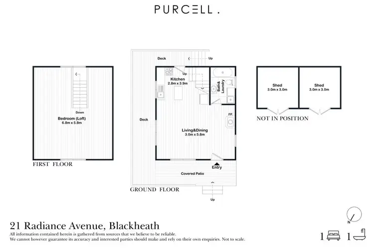 Floorplan of Homely house listing, 21 Radiance Avenue, Blackheath NSW 2785