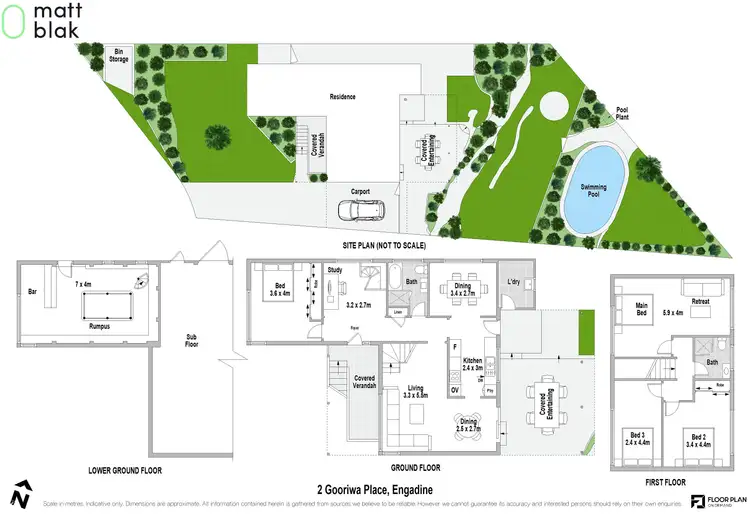 Floorplan of Homely house listing, 2 Gooriwa Place, Engadine NSW 2233